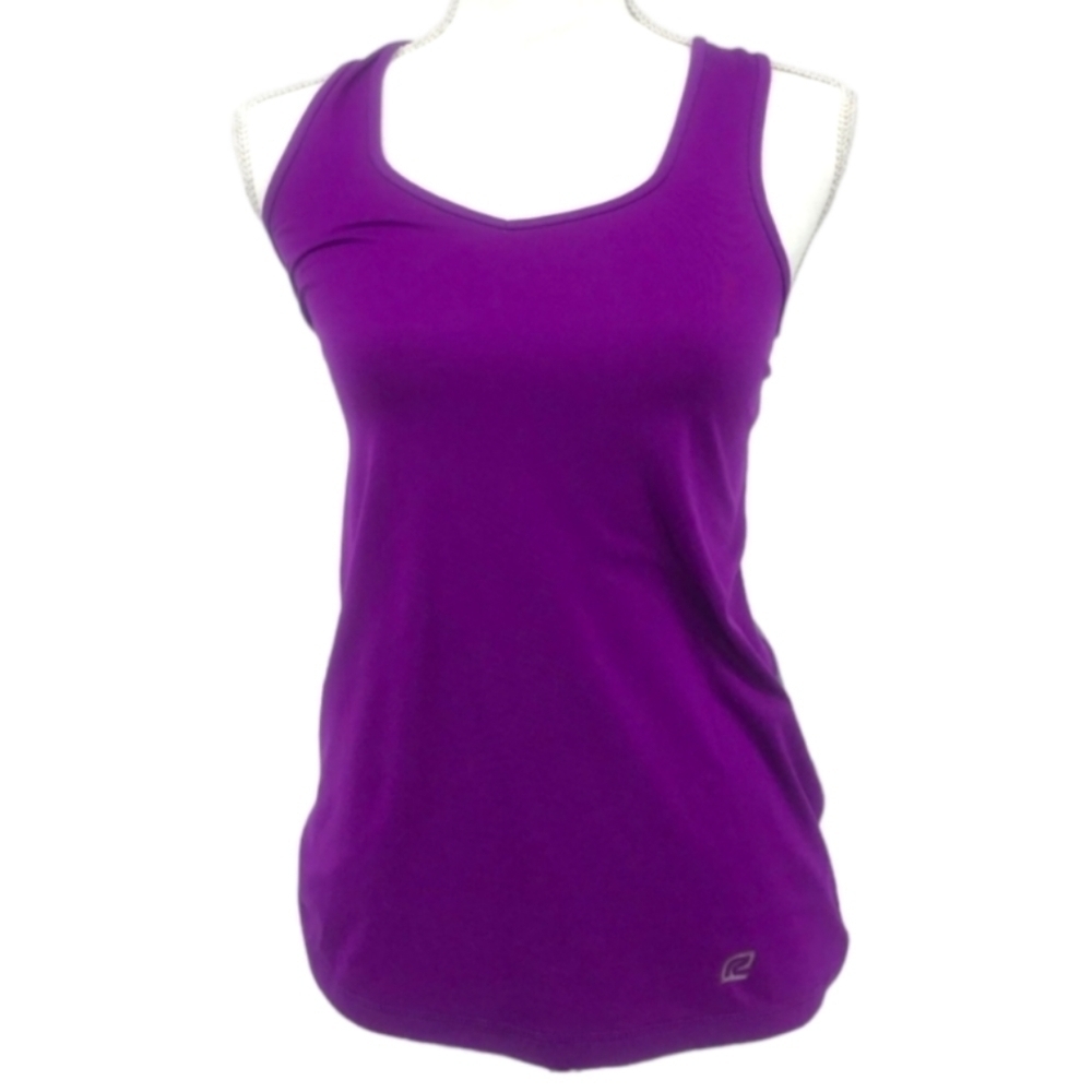 RoadRunner Sports Racer Back‎ Tank Top Gray Mesh Size S